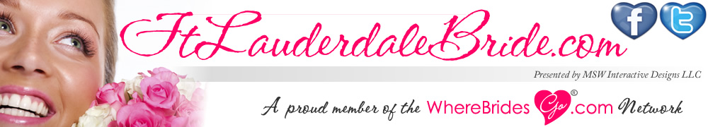 Plan your Fort Lauderdale wedding with FtLauderdaleBride.com!
